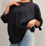 تیشرت باکسی بیسیک ساده کاربردی - Image 3