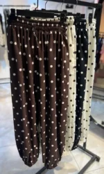 شلوار ترندی خال خالی - Image 7