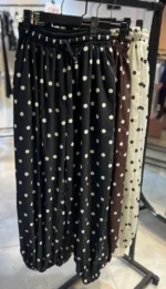 شلوار ترندی خال خالی - Image 4